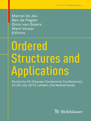 cover image of Ordered Structures and Applications